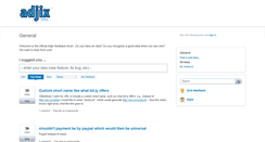 Desktop Screenshot of feedback.adjix.com